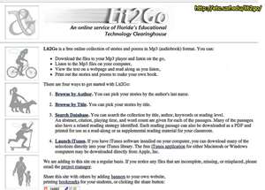 Go to Lit2Go Lit2Go logo